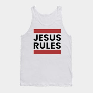 Jesus Rules Tank Top